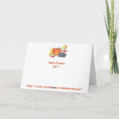 Gesegnetes Samhain Karte (Rückseite)