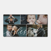 Gesegnetes Skript | Happy Vathers Day 4 Foto Colla Schreibtischunterlage (Vorderseite)