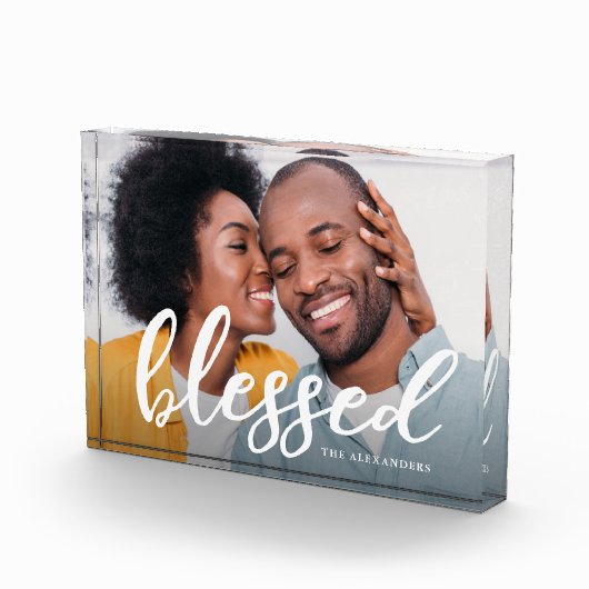 Gesegnetes Skript mit dem Foto Name (Rechts)