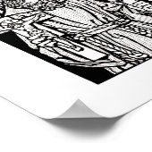 Gesegnetes Solanus Casey Poster (Ecke)