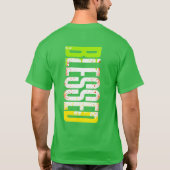 Gesegnetes T-Shirt - Dankbares Leben im Stil (Rückseite)