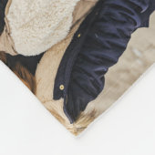 Gesegnetes und dankbares Foto Kollage Fleecedecke (Ecke)