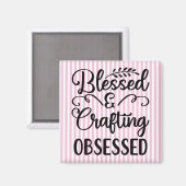 Gesegnetes und geschnitztes Magnet (Vorderseite/Rückseite)