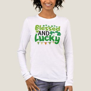 Gesegnetes und Glückliches St. Patrick’s Day Desig Tri-Blend Shirt