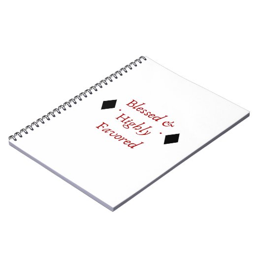 Gesegnetes und höchst beliebtes Notebook | Mahogan Notizblock (Linke Seite)