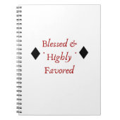 Gesegnetes und höchst beliebtes Notebook | Mahogan Notizblock (Vorderseite)