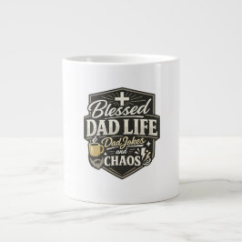 Gesegnetes Vaterleben Jumbo-Tasse