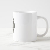 Gesegnetes Vaterleben Jumbo-Tasse (Rechts)