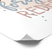 Gesegnetes vergessenes eingelöstes religiöses Zita Poster (Ecke)