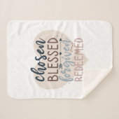 Gesegnetes vergessenes eingelöstes religiöses Zita Sherpadecke (Vorderseite (Horizontal))