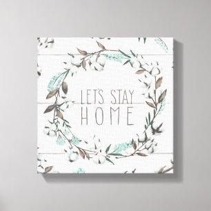 Gesegnetes VII   ließen uns Zuhause bleibe Leinwanddruck