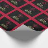 Gesegnetes Weihnachten Geschenkpapier (Ecke)