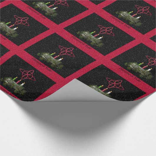 Gesegnetes Weihnachten Geschenkpapier (Ecke)