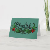 Gesegnetes Weihnachten Karte (Vorderseite)