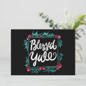 Gesegnetes Weihnachten Karte (Stehend Vorderseite)