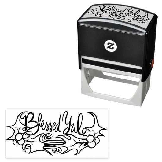 Gesegnetes Weihnachten Permastempel (Beispiel)