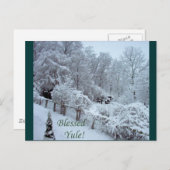 Gesegnetes Weihnachten Postkarte (Vorne/Hinten)