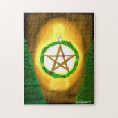 Gesegnetes Weihnachten Puzzle (Vertikal)