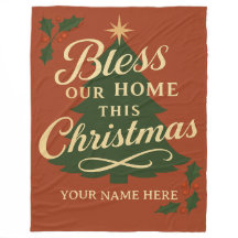 Gesegnetes Zuhause Weihnachten Personalisierte Dec