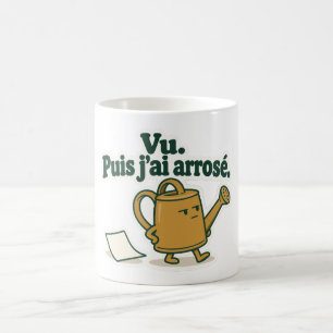 Gesehen. Dann habe ich gegossen. Vorrang für die P Kaffeetasse