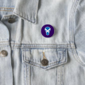 Gesehen der hellen schottischen Unabhängigkeit Button (Beispiel)