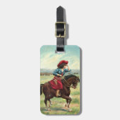 "Gesehen meinem Koffer?" Gepäckanhänger (Vorderseite vertikal)