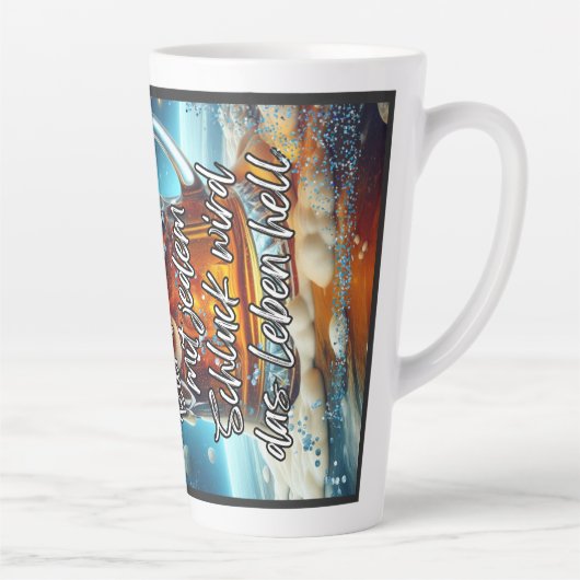 Geselliges Bier  Milchtasse (Rechts)