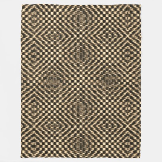 Geselliges und chaotisches Schachspiel Fleecedecke (Vorderseite)