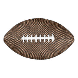 Geselliges und unordentliches braunes Schach über  Football