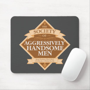 Gesellschaft aggressiv gegen einige Männer Mousepad
