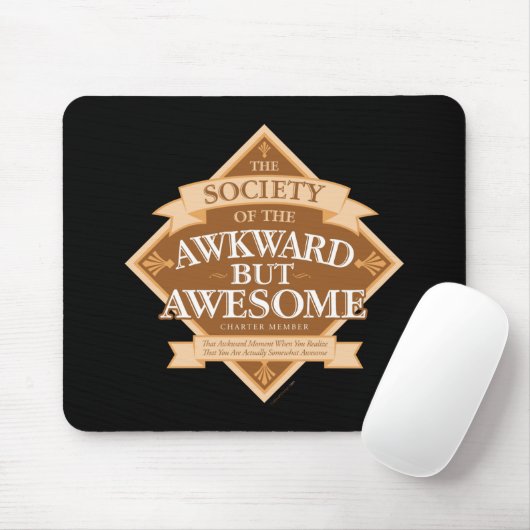 Gesellschaft der Awkward, aber Phantastisch Mouse Mousepad (Mit Mouse)
