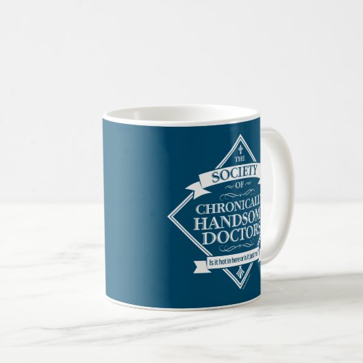 Gesellschaft der Chronisch ansprechenden Ärzte - l Kaffeetasse (VorderseiteRechts)