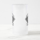 Gesellschaft der Chronisch ansprechenden Ärzte - l Mattglas Bierglas (Mittel)