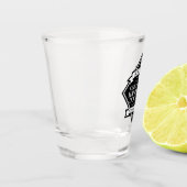 Gesellschaft der Chronisch ansprechenden Ärzte - l Schnapsglas (Links)