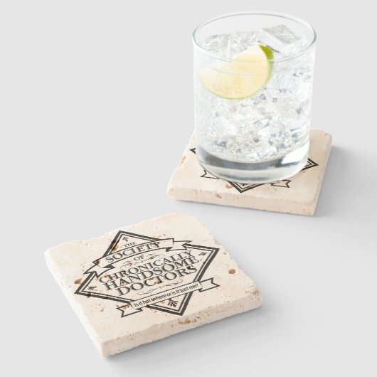 Gesellschaft der Chronisch ansprechenden Ärzte - l Steinuntersetzer (Seitenansicht)