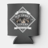 Gesellschaft der Eichhörnchenliebhaber - lustiges Dosenkühler (Vorderseite)