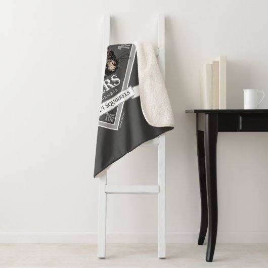 Gesellschaft der Eichhörnchenliebhaber - lustiges Sherpadecke (Beispiel)