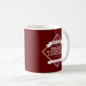 Gesellschaft der höchst unangemessenen Sprache Kaffeetasse (VorderseiteRechts)