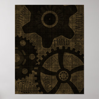 Gesellschaft der Intellektuellen des neuen Jahrhun Poster