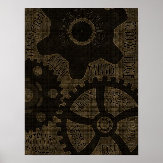 Gesellschaft der Intellektuellen des neuen Jahrhun Poster (Vorne)