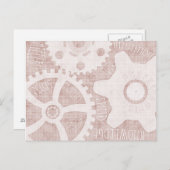 Gesellschaft der Intellektuellen des neuen Jahrhun Postkarte (Vorne/Hinten)