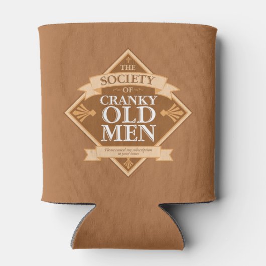 Gesellschaft der kranken alten Männer Dosenkühler (Rückseite)