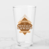 Gesellschaft der Mental Anderswo-Seienden Glas (Vorderseite)