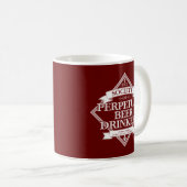 Gesellschaft der Perpetual Beer Drinkers Coffee Ta Kaffeetasse (VorderseiteRechts)