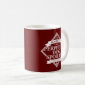 Gesellschaft der ständigen Hunde-Spoiler Tasse (VorderseiteRechts)