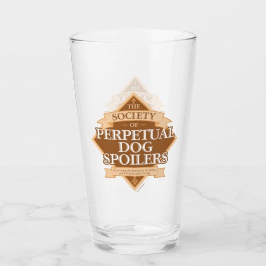 Gesellschaft der ständigen HundeSpoiler Glas (Vorderseite)
