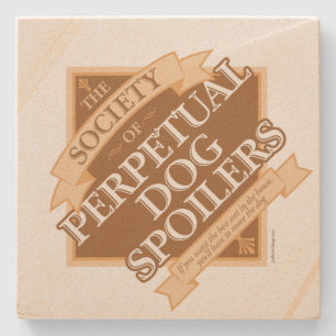 Gesellschaft der ständigen HundeSpoiler Steinuntersetzer