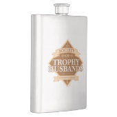 Gesellschaft der Trophy Husbands Flachmann (Rechts)