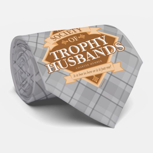 Gesellschaft der Trophy Husbands Krawatte (Gerollt)