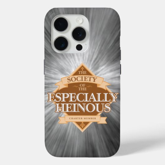 Gesellschaft des besonders Heinous Case-Mate-iPhon Case-Mate iPhone Hülle (Rückseite)
